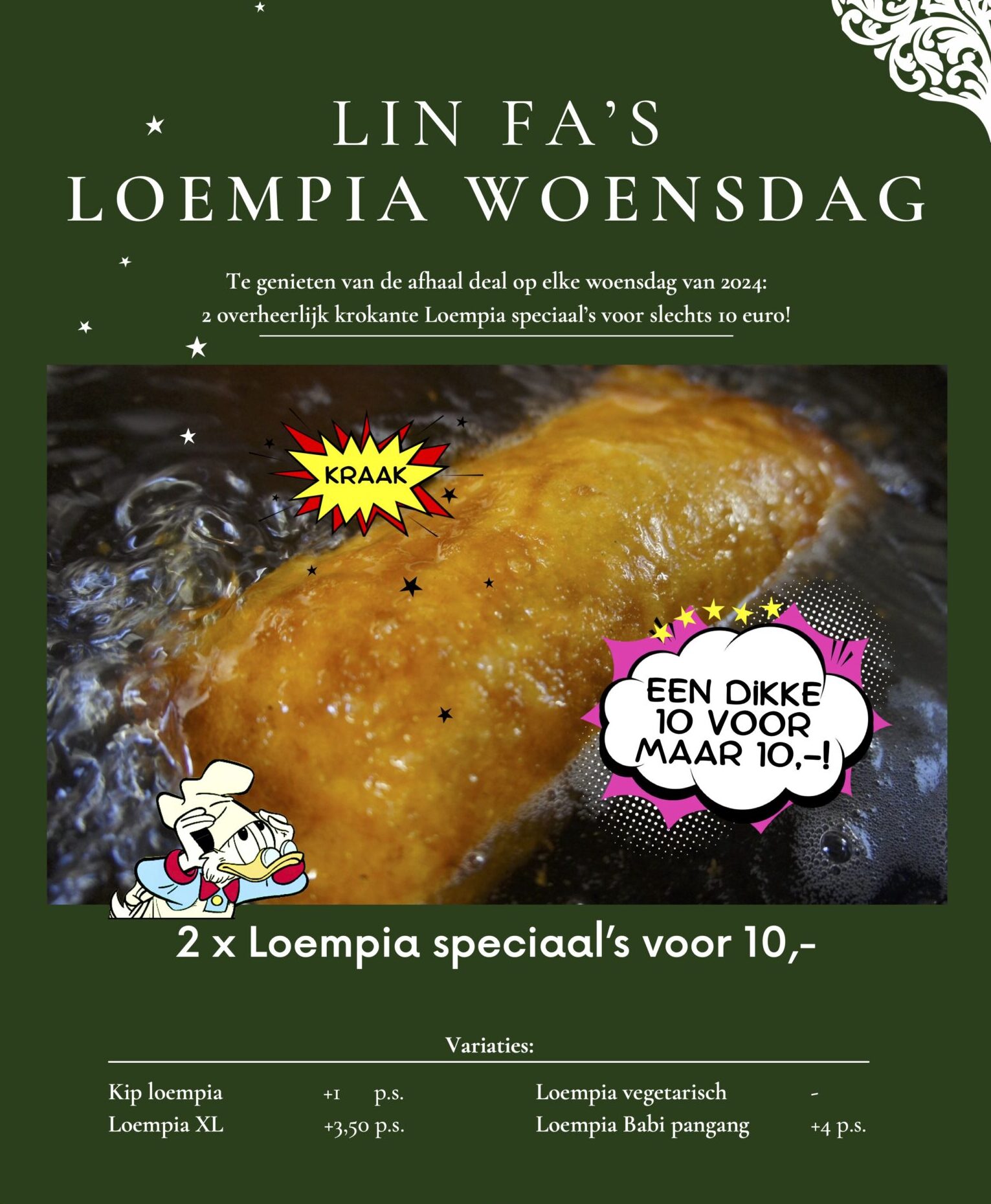 Loempia woensdag